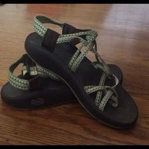 Sage Brown Double Toe Strap Chaco Sandal ZX/2